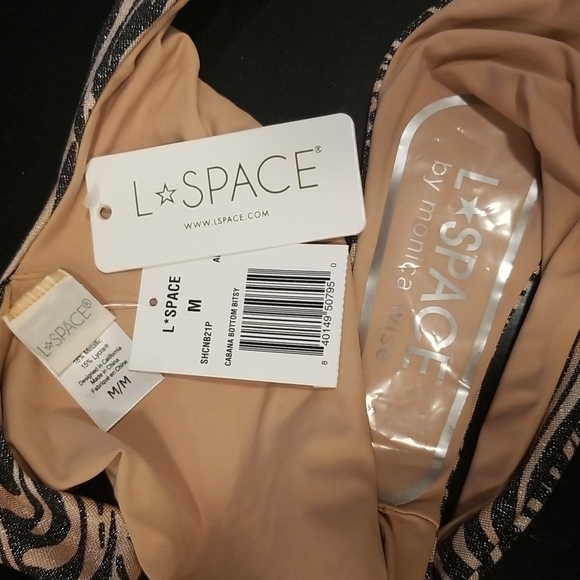 💕L*SPACE💕 Animal Instinct Bikini Set M NWT - Picture 10 of 10